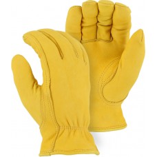1542 Winter-lined Deerskin Driver Gloves with Pile Lining